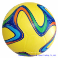 Yellow Color High Quality Rubber Sporting Football